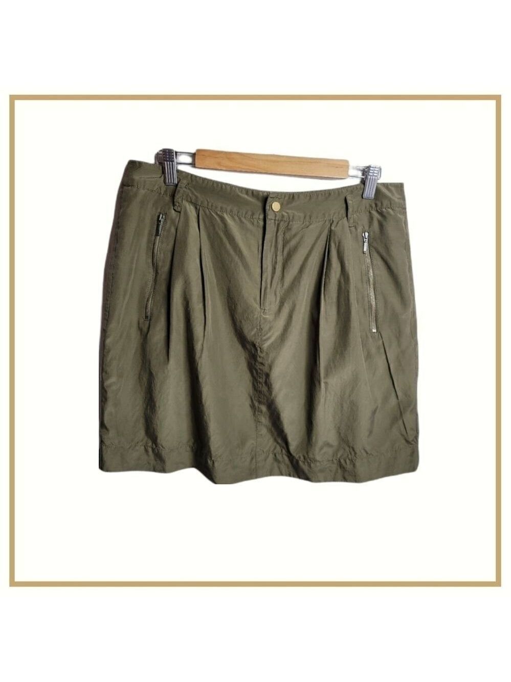Banana Republic Sporty Olive Skirt Size 12